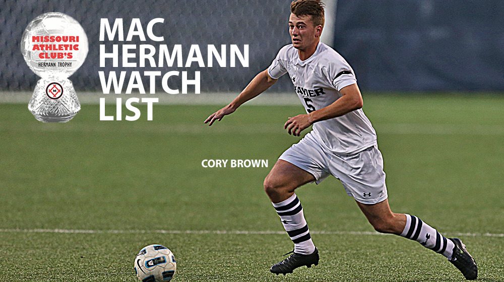 Cory Brown Selected to MAC Hermann Trophy Watch List