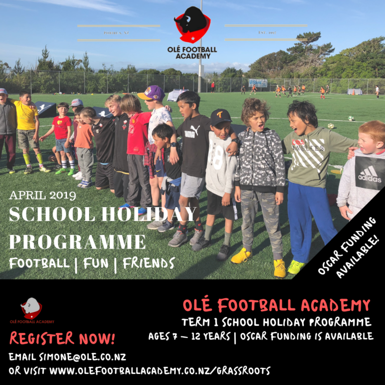 School Holiday Program Olé Football Academy